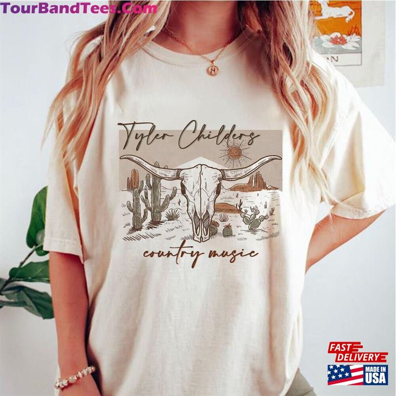 Tyler Childers Bullhead T-Shirt Country Music Shirt Cowgirl Hoodie Classic 29Uf192435 – Utopia Fashion