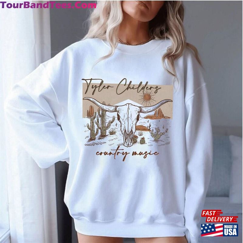 Tyler Childers Bullhead T-Shirt Country Music Shirt Cowgirl Hoodie Classic 29Uf192435 – Utopia Fashion