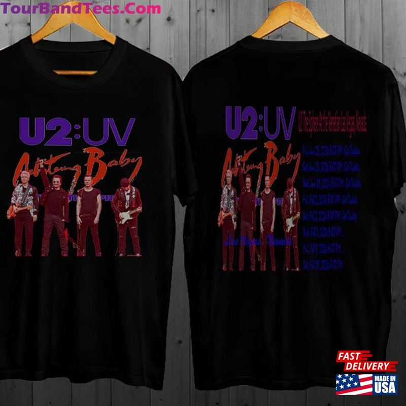 U2 Uv Achtung Baby Live At Sphere Amp Tour Shirt Concert Unisex Classic 29Uf206829 – Utopia Fashion