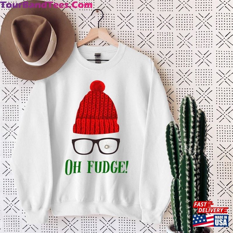 Ugly Christmas Sweater Funny Shirt Oh Fudge Sweatshirt T-Shirt 29Uf193921 – Utopia Fashion