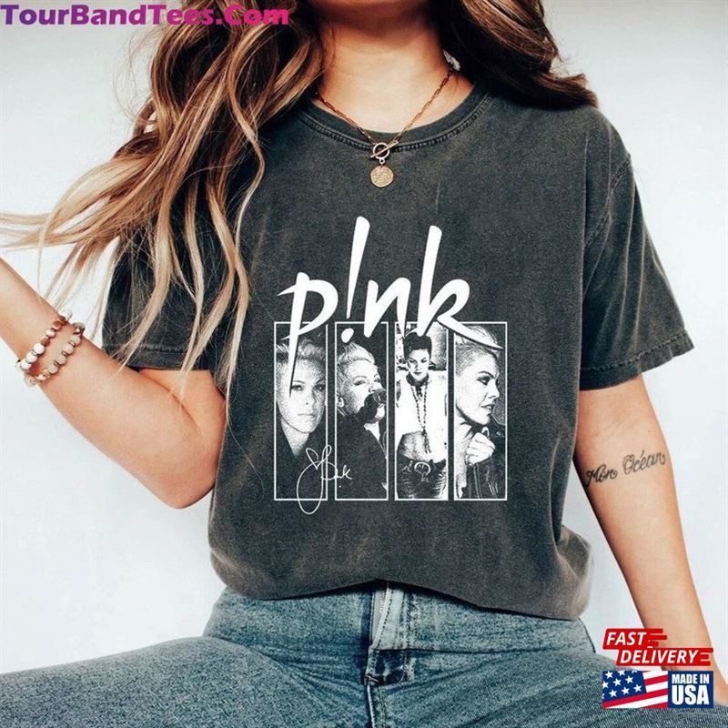 Unisex P!Nk World Tour Graphic Tee Pink Singer Summer Carnival Shirt T-Shirt Classic 29Uf211447 – Utopia Fashion