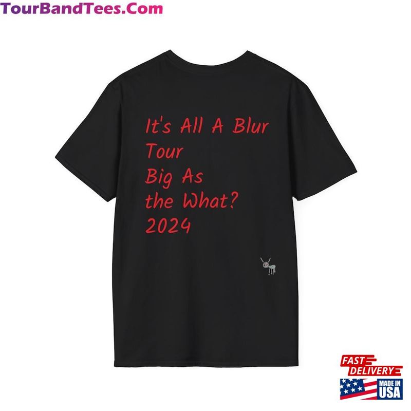 Unisex Softstyle T-Shirtexclusive It’S All A Blur Tour Big As The What Drake T-Shirt Limited Edition Merchandise Shop Now In Uk Hoodie Sweatshirt 29Uf206996 – Utopia Fashion