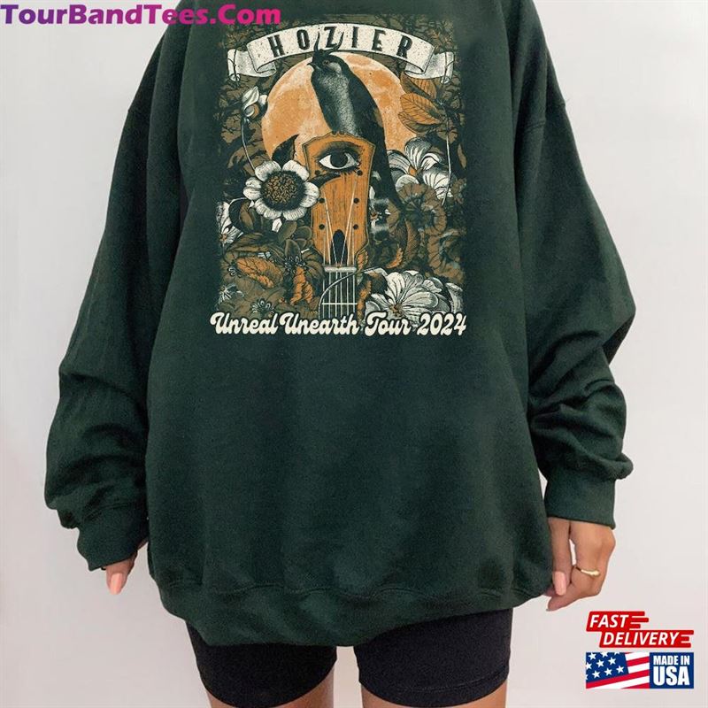 Unreal Unearth Tour Tshirt Album Hozier Music Sweatshirt Graphic Classic Hoodie 29Uf191994 – Utopia Fashion