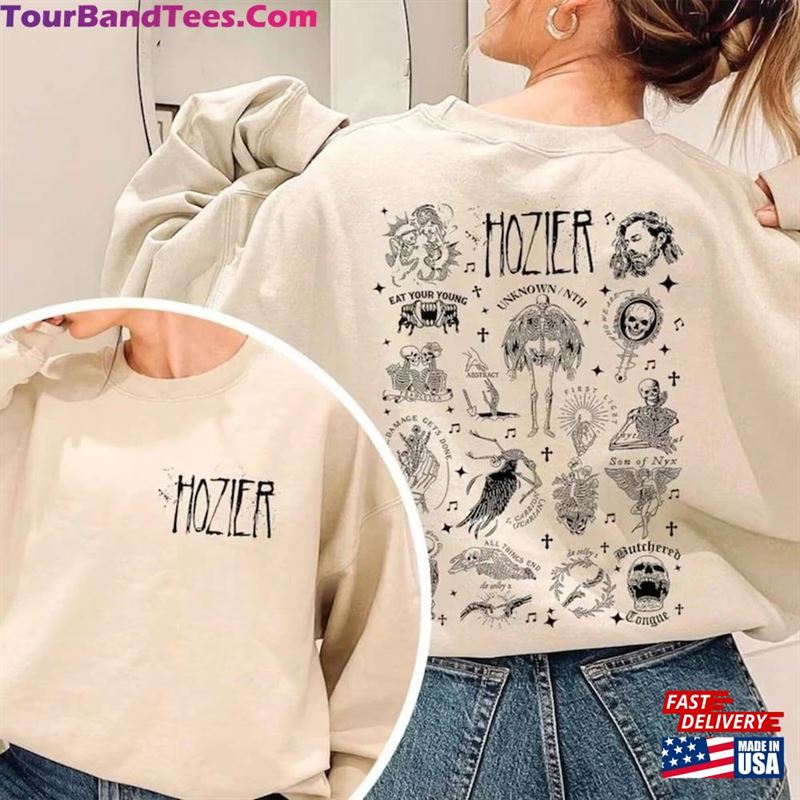 Unreal Unearth Tour Sweatshirt Hozier Vintage Shirt Classic T-Shirt 29Uf206916 – Utopia Fashion