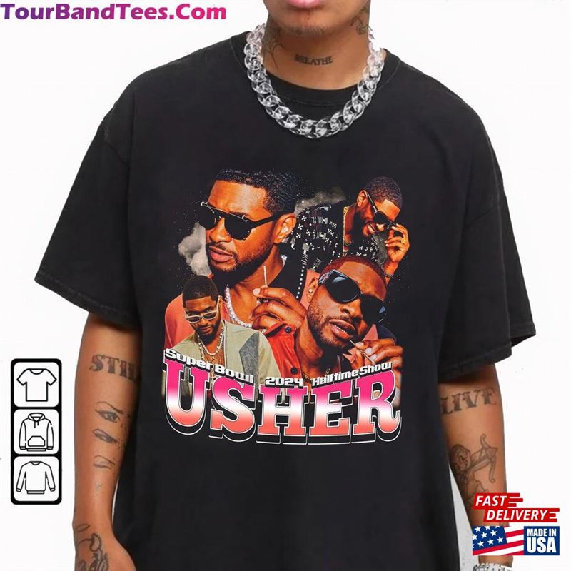 Usher Bootleg Shirt 90S Rap Tee Sweatshirt T-Shirt 29Uf201983 – Utopia Fashion