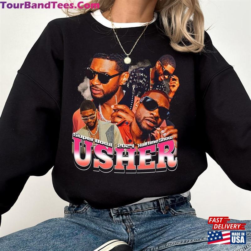 Usher Bootleg Shirt 90S Rap Tee Sweatshirt T-Shirt 29Uf201983 – Utopia Fashion