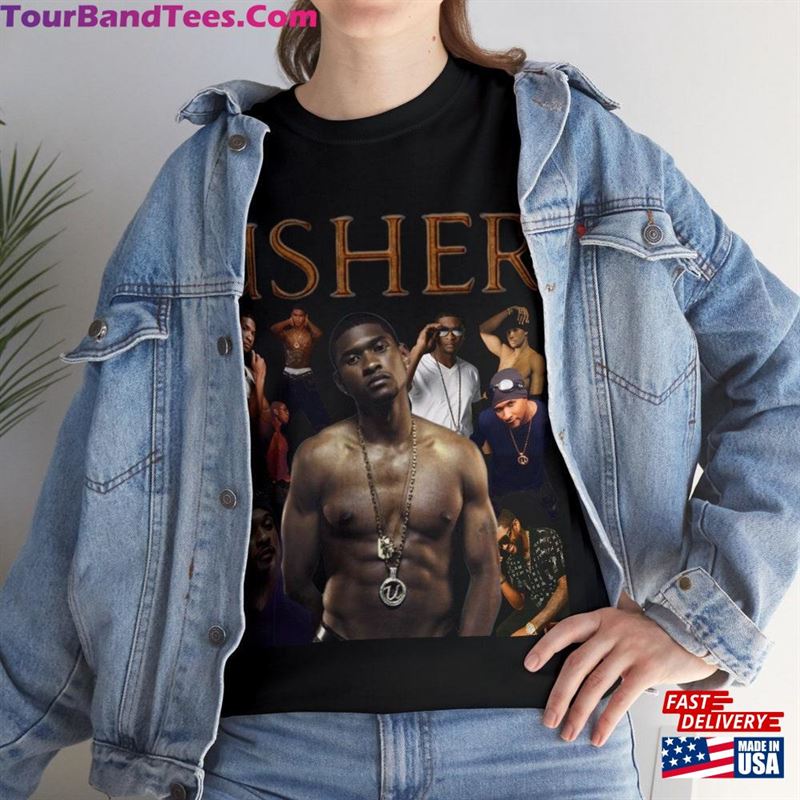 Usher Legacy Unisex T-Shirt My Way Residency Confessions 20Th Anniversary Yeah! Halftime Rnb Music 90’S 2000’S R Amp B 29Uf191514 – Utopia Fashion