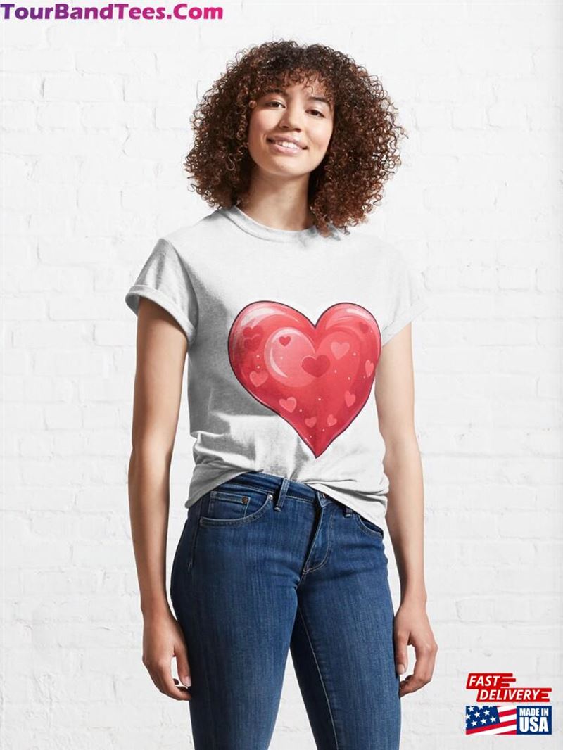 Valentine’S Day Heart Classic T-Shirt Unisex Sweatshirt 29Uf192433 – Utopia Fashion