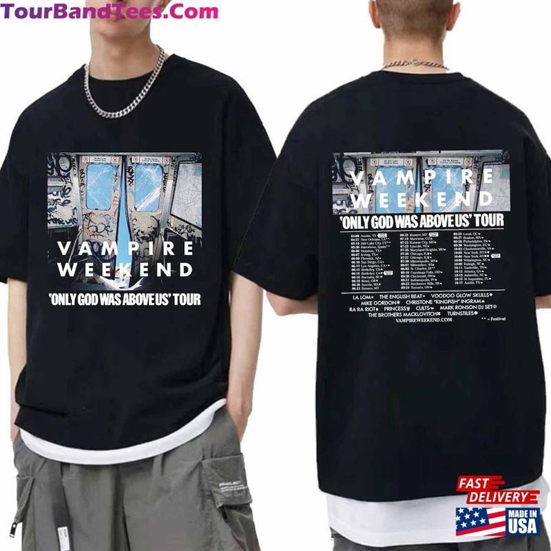 Vampire Weekend Tour Shirt Band Fan Concert Classic Unisex 29Uf191859 – Utopia Fashion