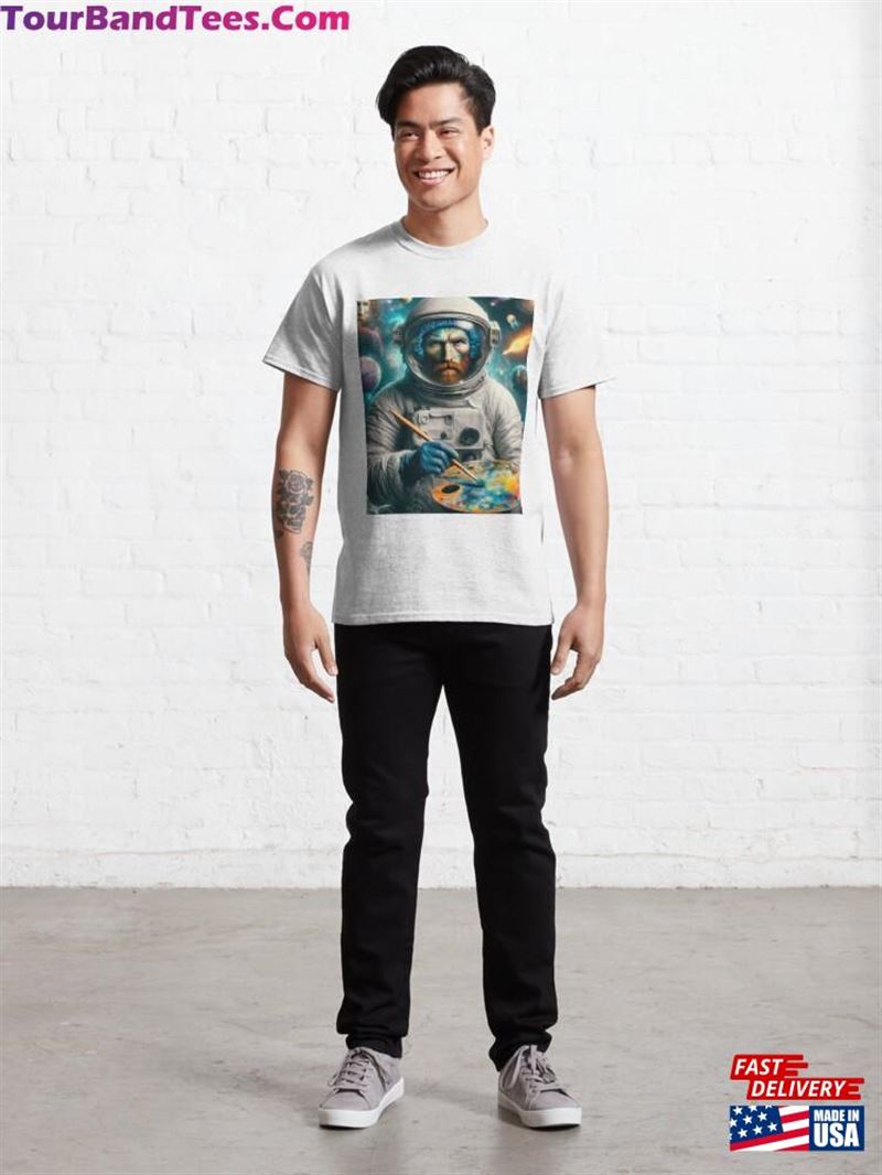 Vincent Van Gogh In Space Classic T-Shirt Hoodie 29Uf192690 – Utopia Fashion