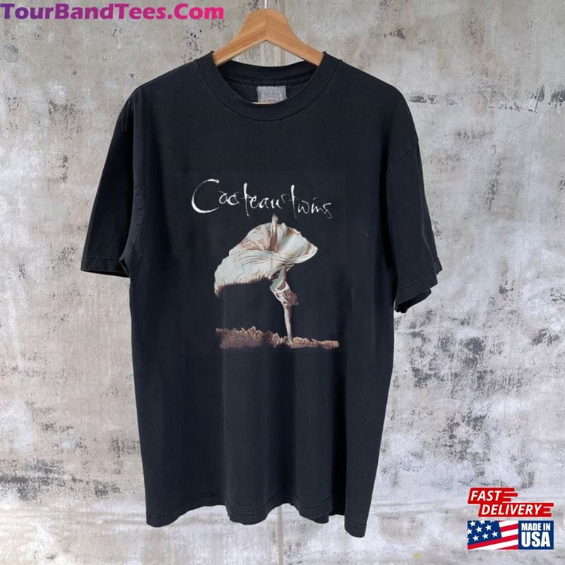 Vintage 90S Cocteau Twins Tour Shirt Classic Indie Rock Band Tee Sweatshirt Unisex 29Uf206681 – Utopia Fashion