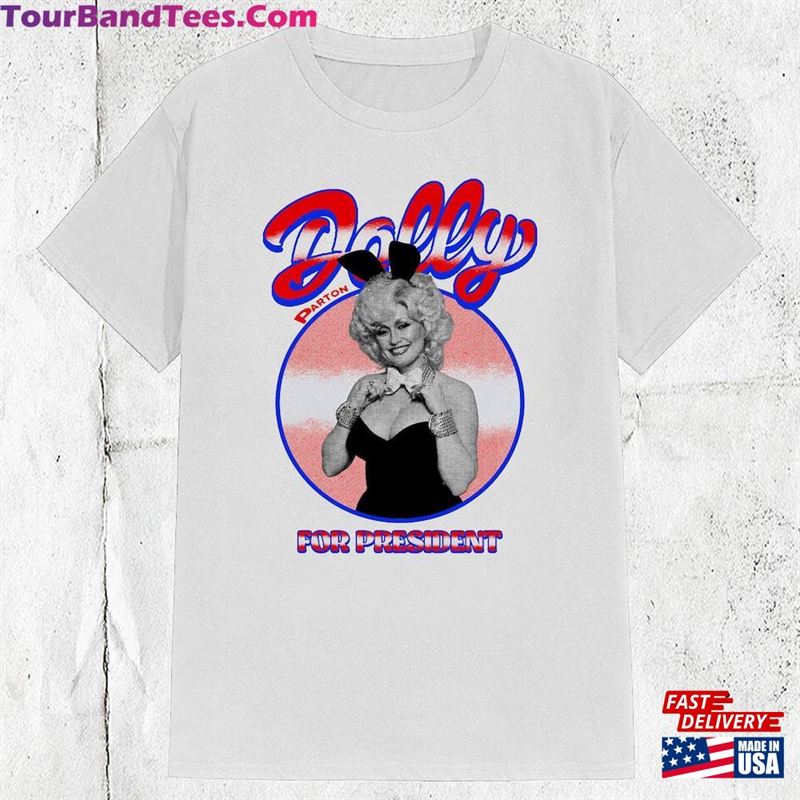 Vintage 90S Dolly Parto For President T-Shirt Unisex 29Uf191621 – Utopia Fashion