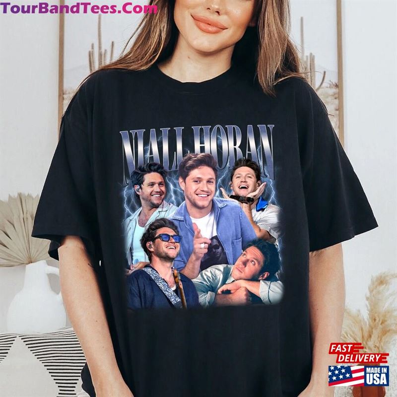 Vintage 90S Niall Horan Shirt Tour The Show Live On Fan Classic T-Shirt 29Uf201472 – Utopia Fashion