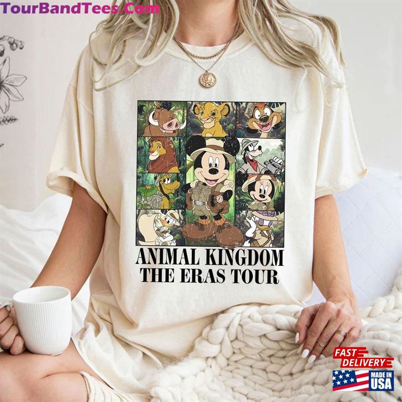 Vintage Animal Kingdom The Eras Tour T-Shirt Mickey And Friends Safari Matching Tee Sweatshirt Classic 29Uf192575 – Utopia Fashion