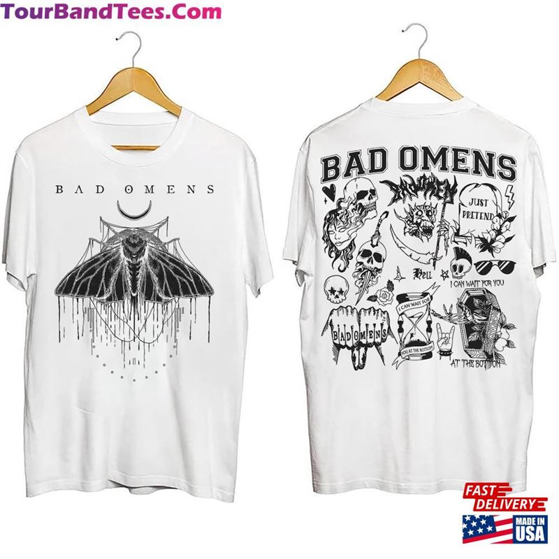 Vintage Bad Omens Shirt Concrete Forever Tour Rock Music Hoodie Classic 29Uf193608 – Utopia Fashion