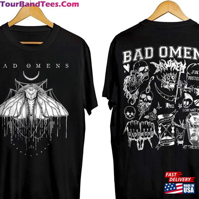 Vintage Bad Omens Shirt Concrete Forever Tour Rock Music Hoodie Classic 29Uf193608 – Utopia Fashion