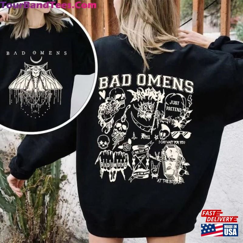 Vintage Bad Omens Shirt Concrete Forever Tour Rock Music T-Shirt Classic 29Uf193241 – Utopia Fashion