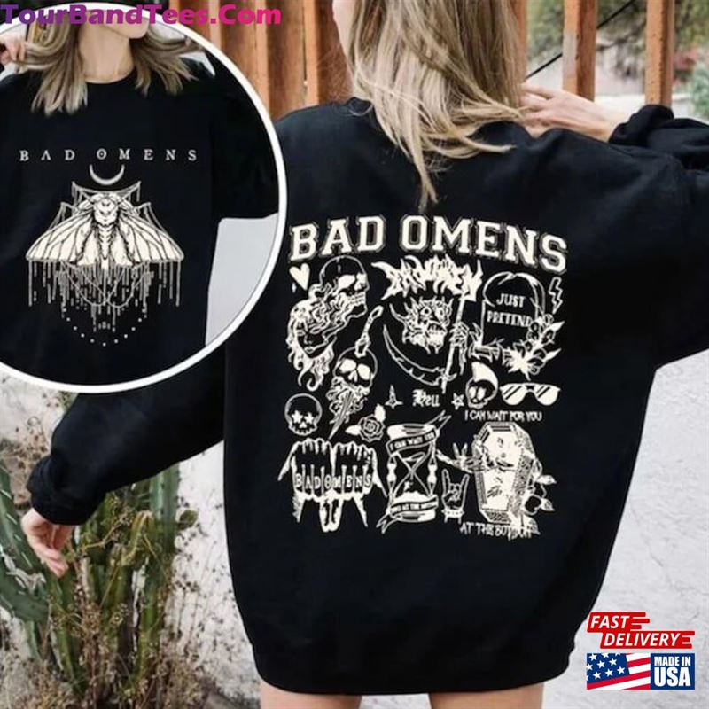 Vintage Bad Omens Shirt Concrete Forever Tour Rock Music T-Shirt Hoodie 29Uf193181 – Utopia Fashion