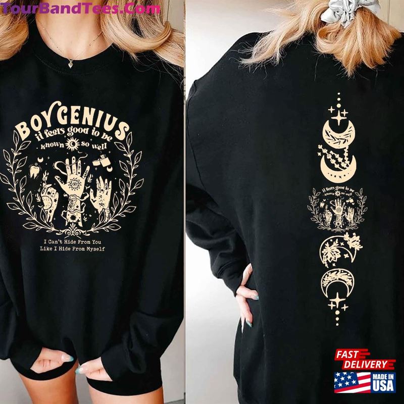 Vintage Boygenius Double Side Shirt Band Tour Indie Music Unisex T-Shirt 29Uf193038 – Utopia Fashion