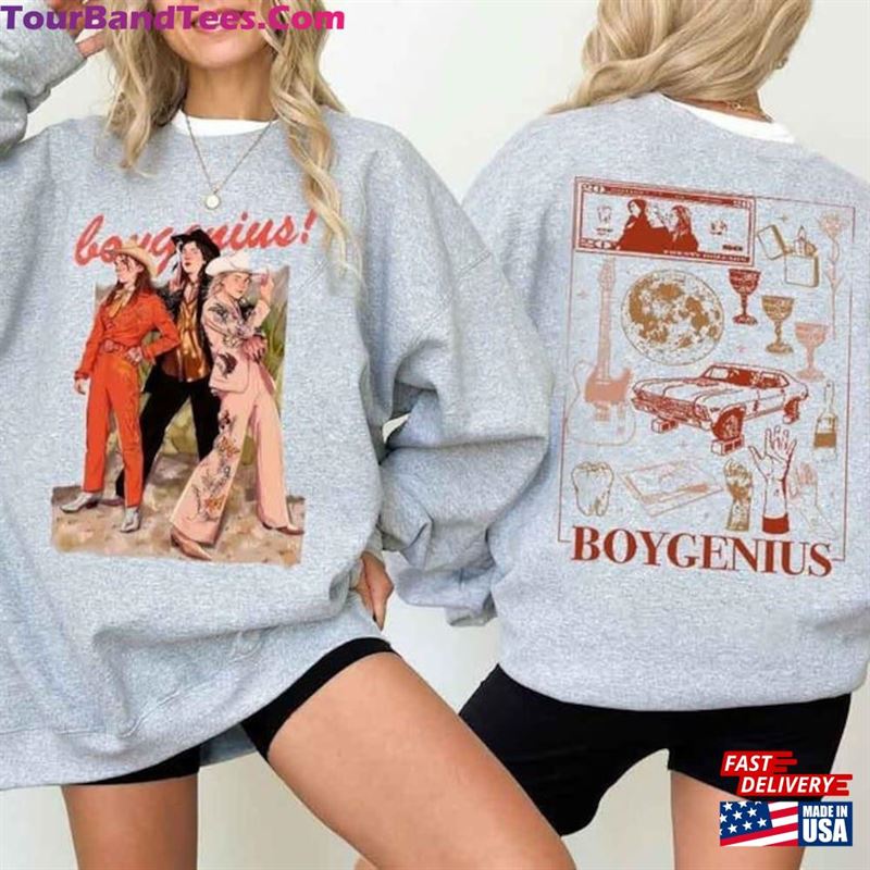 Vintage Boygenius Merch Tour Shirt Indie Rock Music Sweatshirt Unisex 29Uf193463 – Utopia Fashion