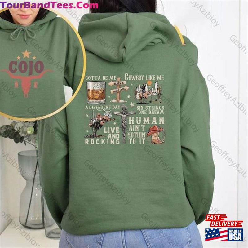 Vintage Cody Johnson 2Side Sweatshirt The Leather Tour Hoodie New Album Merch T-Shirt Unisex 29Uf206851 – Utopia Fashion