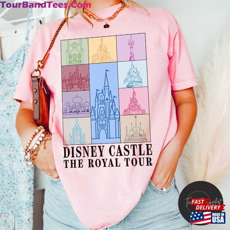 Vintage Disney Castle The Royal Tour Shirt Princess Wdw Disneyland Girl Trip Concert Music Classic Hoodie 29Uf194509 – Utopia Fashion