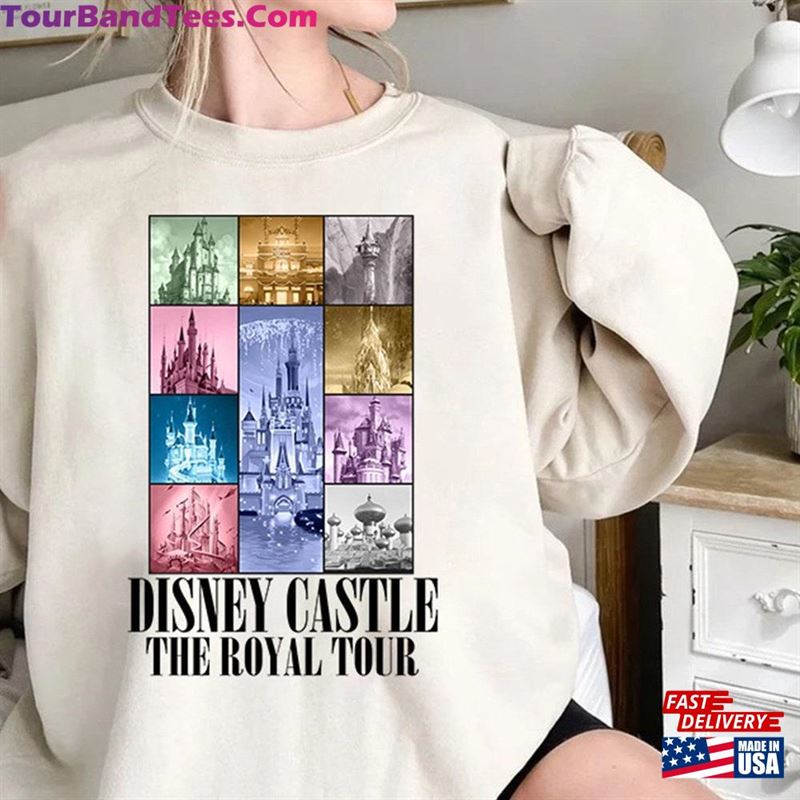 Vintage Disneyland Castle The Royal Tour Shirt Unisex Classic 29Uf197064 – Utopia Fashion