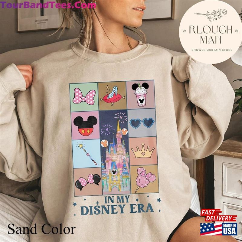 Vintage Disneyland Mickey In My Era Shirt Retro Castle Minnie Eras Tour T-Shirt Hoodie 29Uf193538 – Utopia Fashion