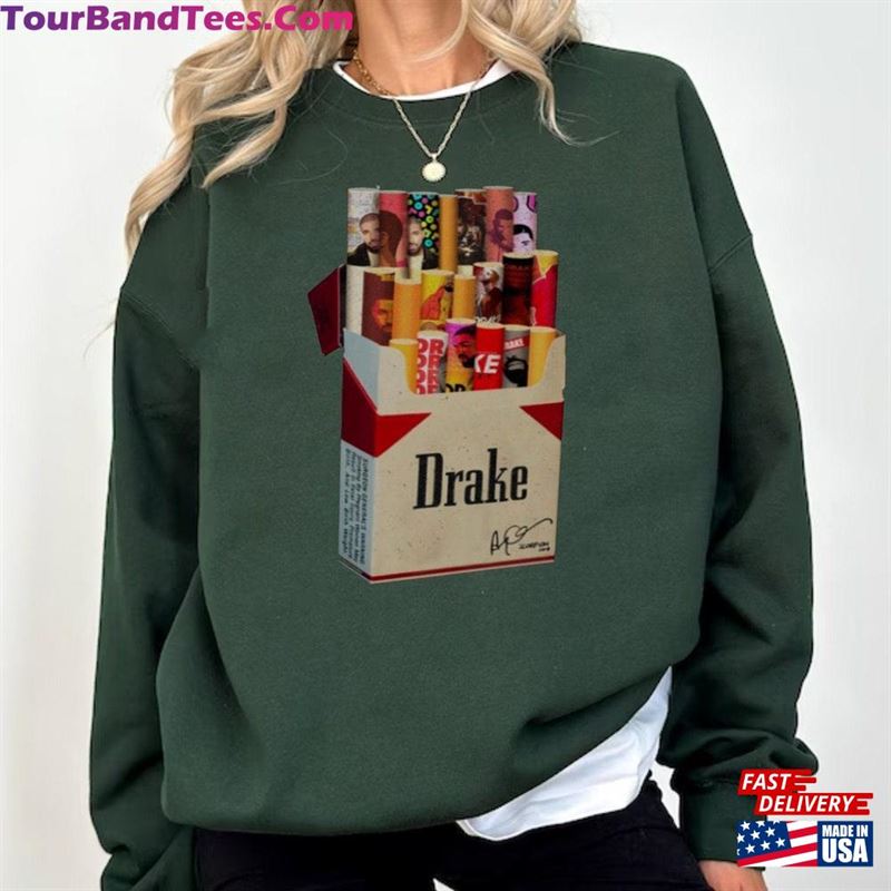 Vintage Drake Pack Of Cigarettes Shirt Certified Lover Boy Its All A Blur Tour Hoodie Classic 29Uf193168 – Utopia Fashion