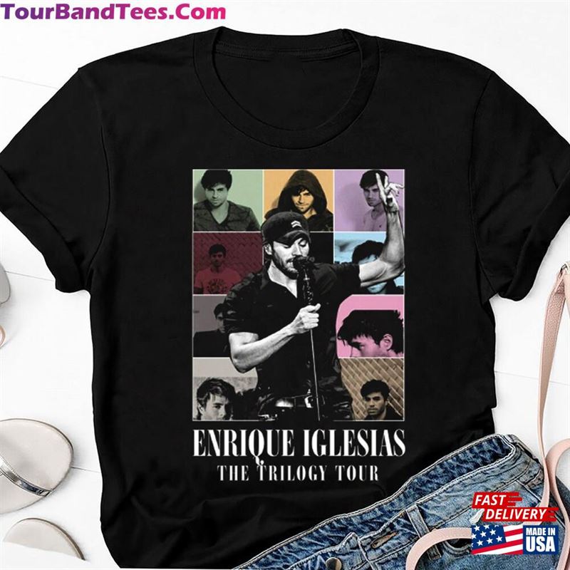 Vintage Enrique Iglesias Tour Shirt Pitbull Ricky Martin The Trilogy Unisex Hoodie 29Uf194001 – Utopia Fashion