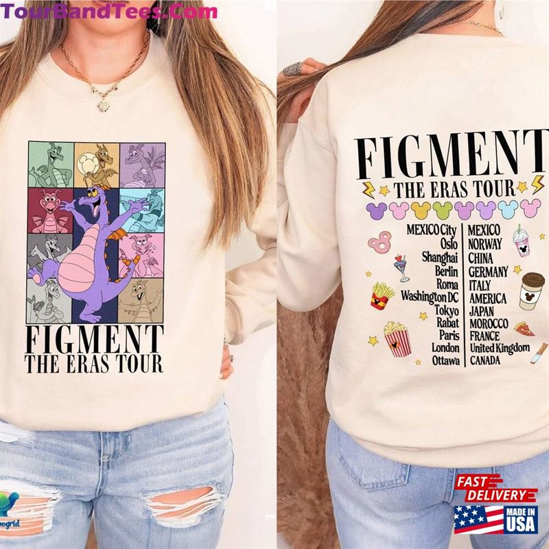 Vintage Figment The Eras Tour Shirt Classic Unisex 29Uf191887 – Utopia Fashion