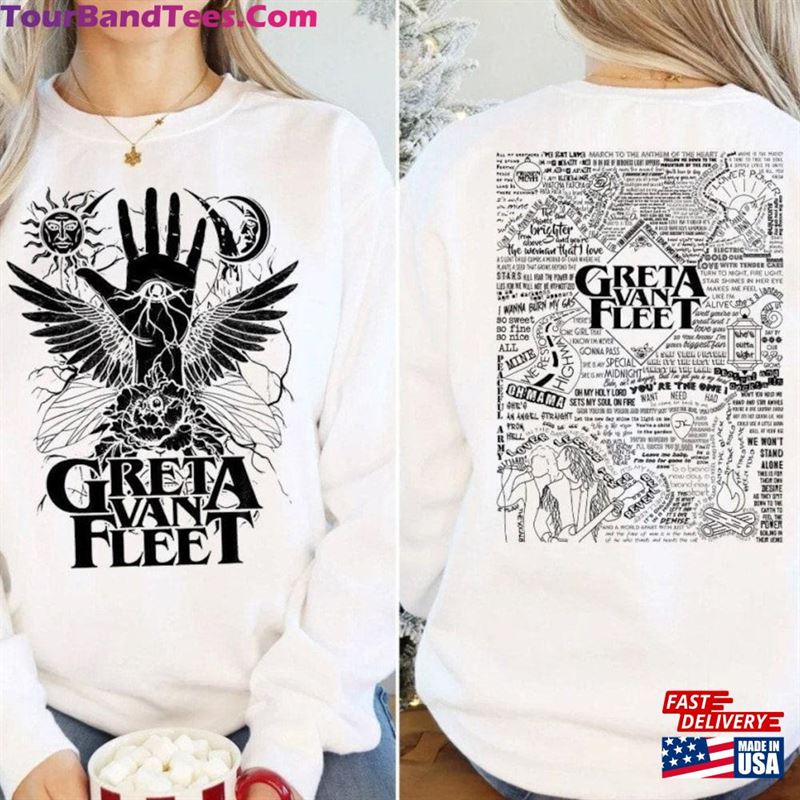 Vintage Greta Van Fleet Starcatcher Tour Tee Hoodie Sweatshirt 29Uf192310 – Utopia Fashion