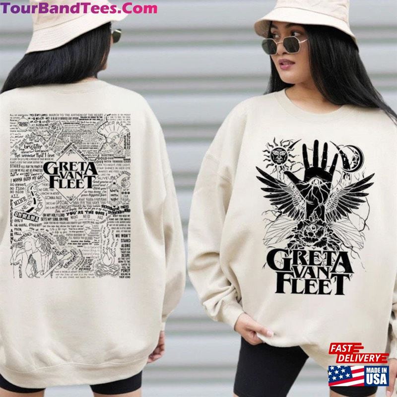 Vintage Greta Van Fleet Starcatcher Tour Tee Hoodie Sweatshirt 29Uf192310 – Utopia Fashion