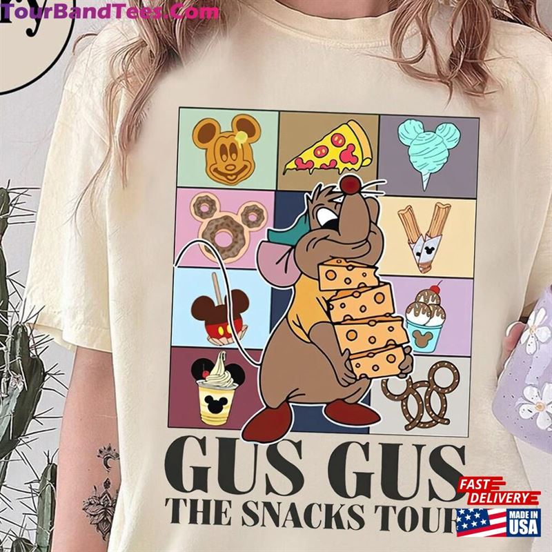 Vintage Gus The Snacks Tour Shirt Lookin’Like A Snack Cinderella Princess Magic Kingdom Epcot Sweatshirt Hoodie 29Uf201735 – Utopia Fashion