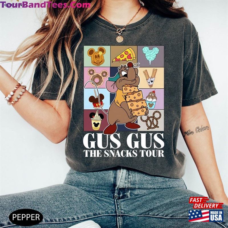 Vintage Gus The Snacks Tour Shirt Lookin’Like A Snack Cinderella Princess Magic Kingdom Epcot T-Shirt Classic 29Uf201886 – Utopia Fashion