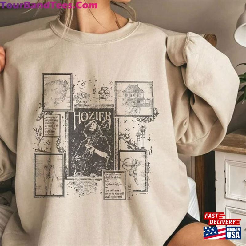 Vintage H0Zier Unreal Unearth Tour Shirt Lyric Art Sweatshirt Rock Concert T-Shirt Unisex 29Uf192587 – Utopia Fashion