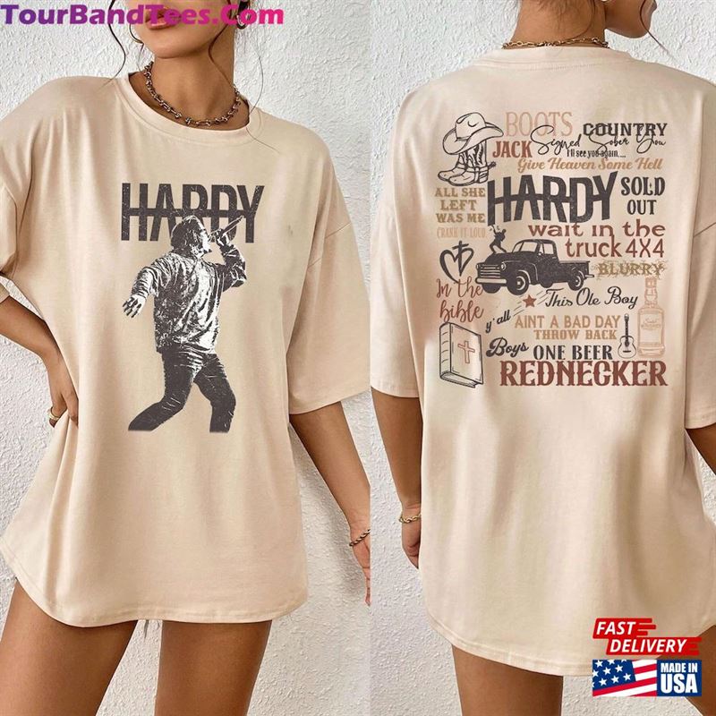 Vintage Hardy Shirt Country Music Festival T-Shirt Classic Unisex 29Uf193033 – Utopia Fashion