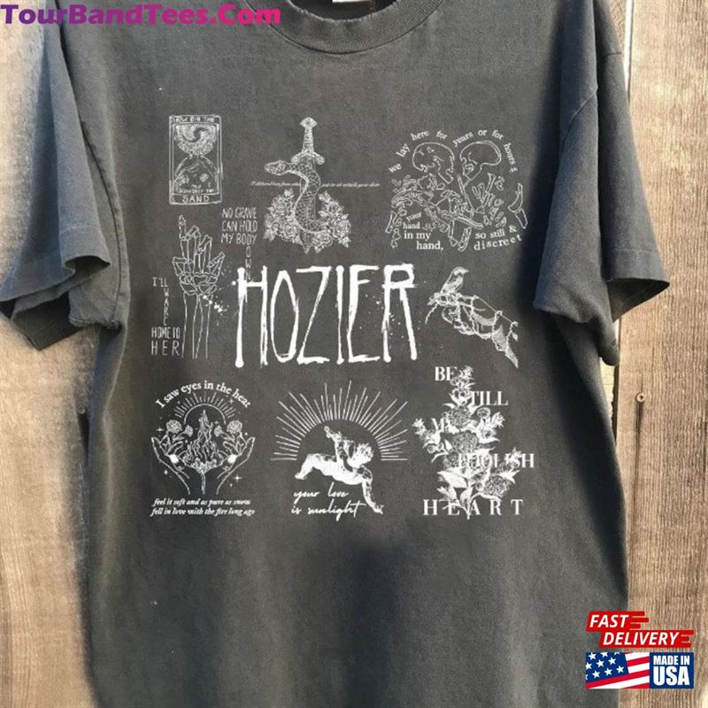 Vintage Hozeir Take Me To Church Album T-Shirt Unreal Unearth Hozier Tour Shirt Retro 90S Bootleg Music Concert Sweatshirt 29Uf191858 – Utopia Fashion