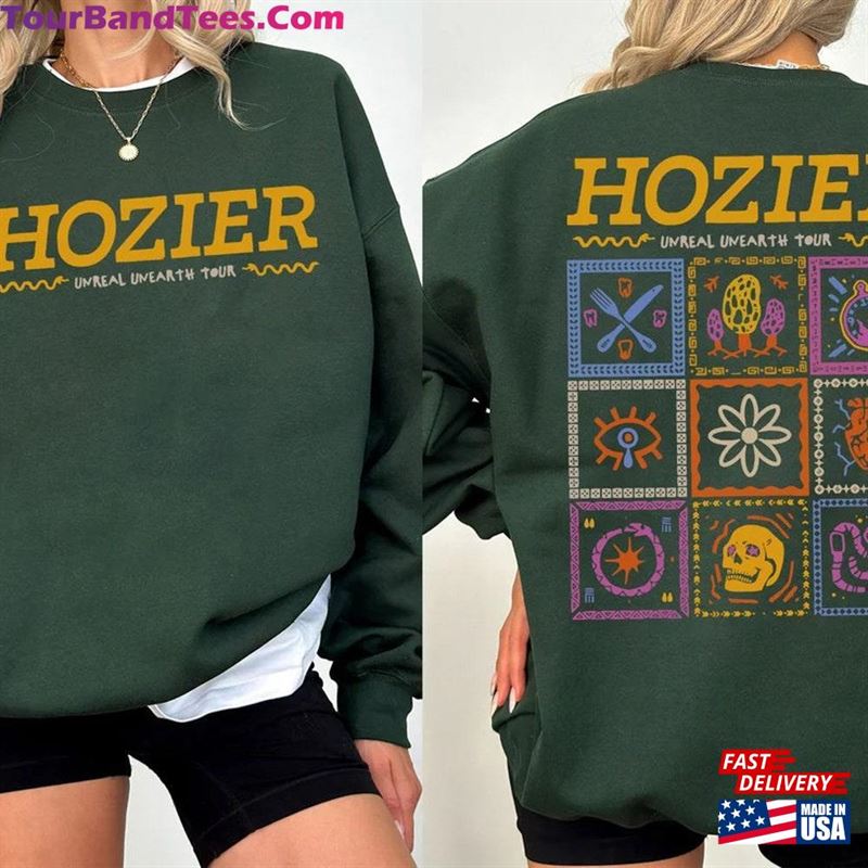 Vintage Hozier Tour 2Side Sweatshirt Unreal Unearth Merch Music Shirt T-Shirt 29Uf206493 – Utopia Fashion