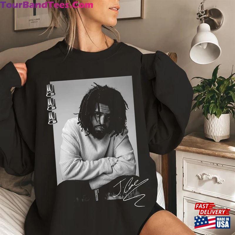 Vintage J Cole Tour Album 90S Rap Music Shirt Rapper Sweatshirt Retro Unisex Hoodie 29Uf191763 – Utopia Fashion