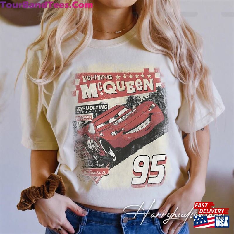 Vintage Lightning Mcqueen Shirt Cars Movie Hoodie Unisex 29Uf201793 – Utopia Fashion