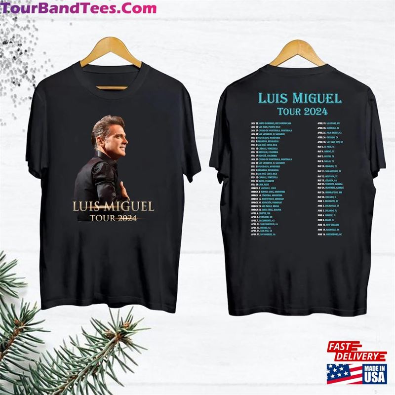 Vintage Luis Miguel Tour Shirt Merch Fan Gift Hoodie Classic 29Uf212038 – Utopia Fashion