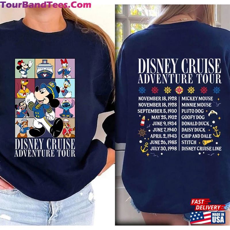 Vintage Mickey Cruise The Eras Tour Shirt Family Sweatshirt And Friends Matching Unisex 29Uf192331 – Utopia Fashion