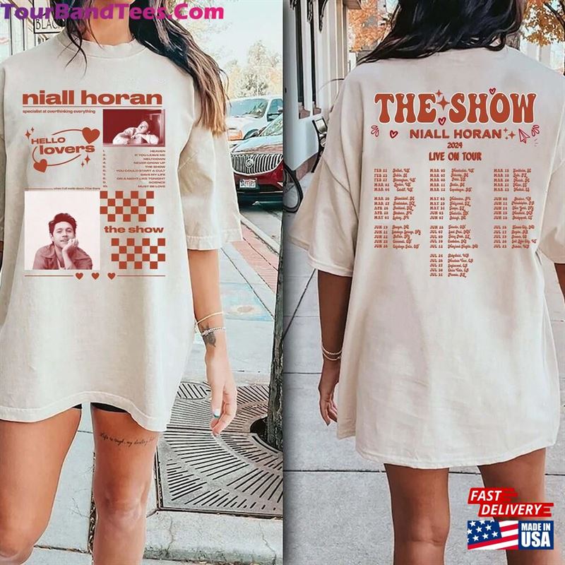 Vintage Ni All H Oran The Show Live On Tour Shirt Niall Horan T-Shirt Hoodie 29Uf194308 – Utopia Fashion