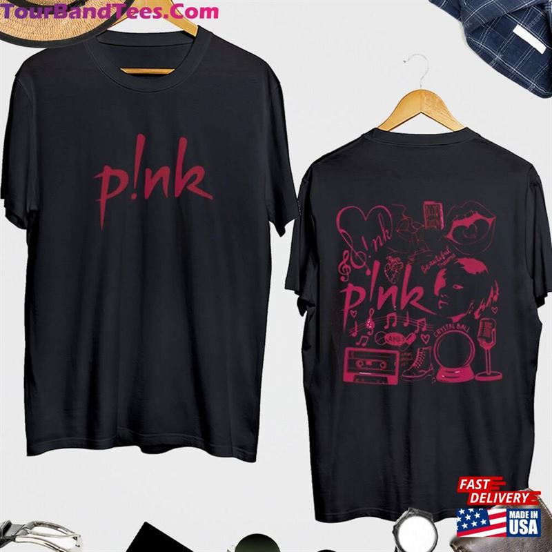 Vintage P!Nk Pink Singer Summer Carnival Tour Shirt Fan Lovers Music T-Shirt Unisex 29Uf202011 – Utopia Fashion