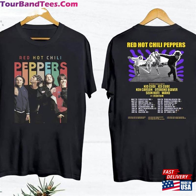 Vintage Red Hot Chili Peppers Tour Shirt T-Shirt Hoodie Unisex 29Uf211662 – Utopia Fashion