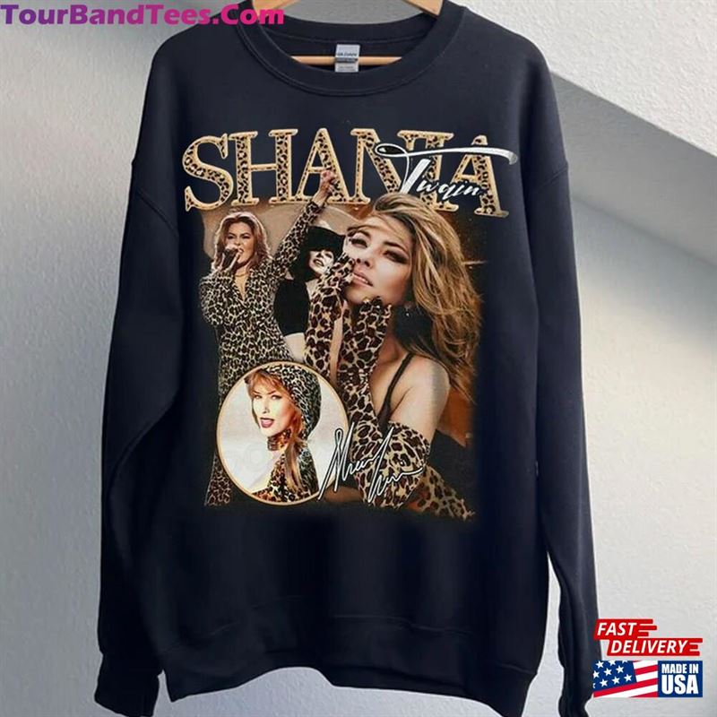 Vintage Shania Twain Shirt Retro Tour Fan Gift T-Shirt Unisex 29Uf194218 – Utopia Fashion