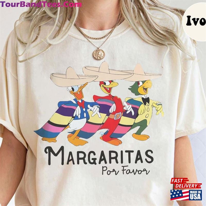 Vintage The Three Caballeros Shirt Disney Margarita Sweatshirt Classic 29Uf193084 – Utopia Fashion