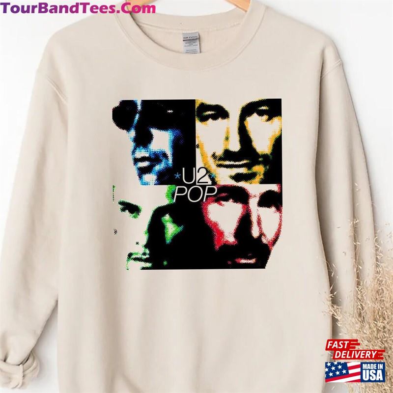 Vintage U2 Rock Band T-Shirt Shirt Sweatshirt Unisex Classic 29Uf201689 – Utopia Fashion