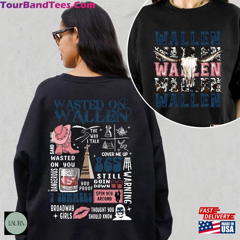 Wallen World Tour One Night At A Time Western Shirt Sweatshirt Country Concert Hoodie Classic 29Uf206471 – Utopia Fashion